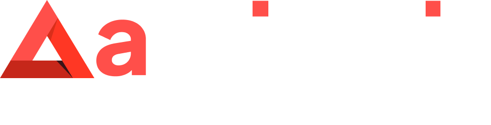 Logo com triângulo vermelho no início, escrito arbitralis, câmara de arbitragem.